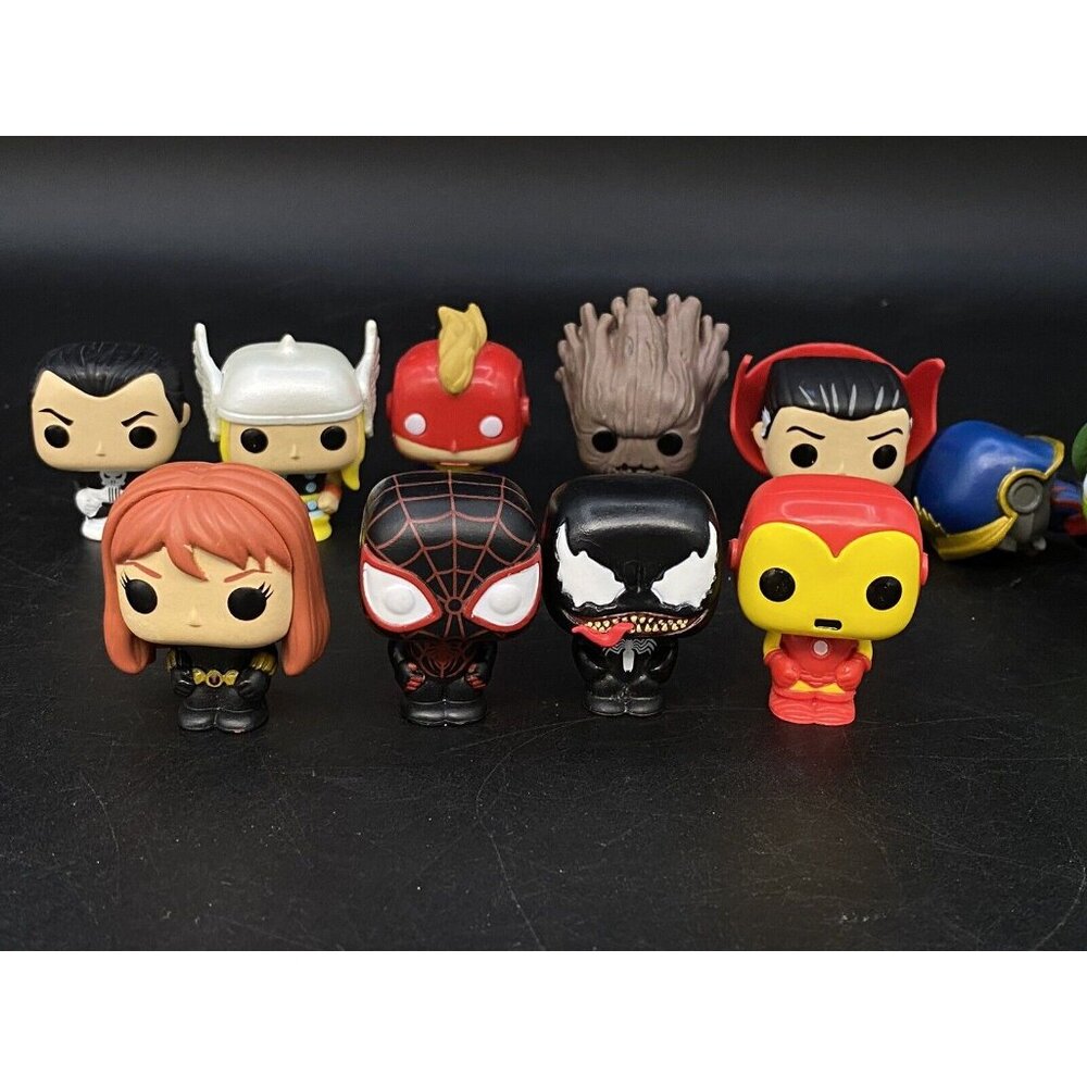 Funko Pop! Assorted Marvel/DC Mini Figures - Silver,‎ Red, Green, Black, Yellow - Picture 3 of 13